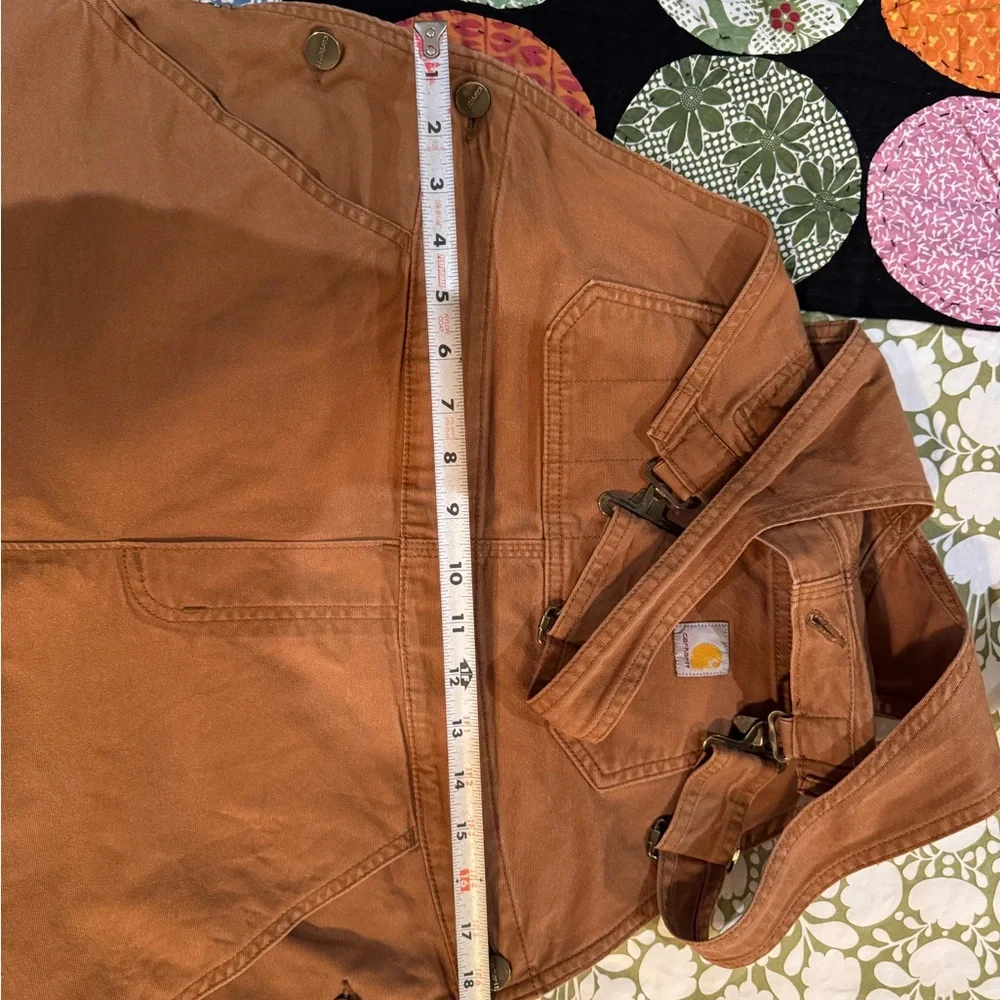 Carhartt Tan Loose Fit Overalls - Picture 4 of 5